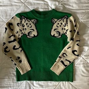 Jaguar Green Sweater